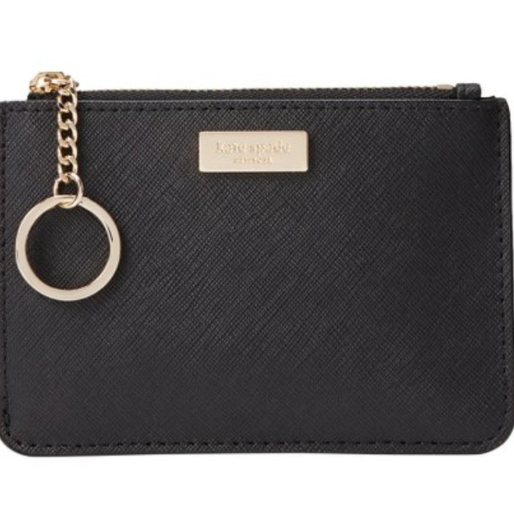 Kate Spade Laurel Way Bitsy Leather Wallet - Black